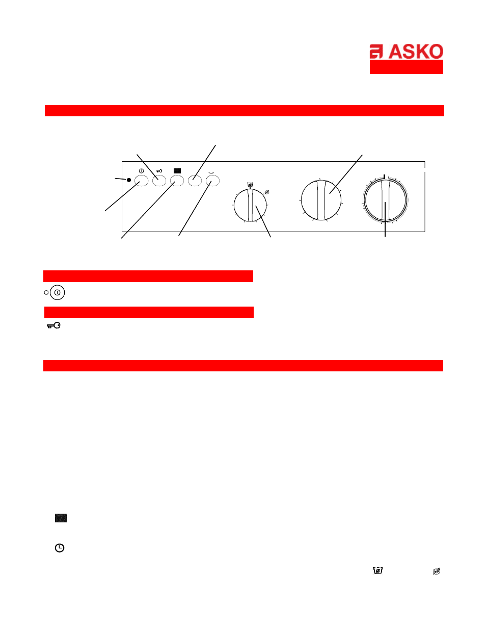 ASKO W620 User Manual | 2 pages