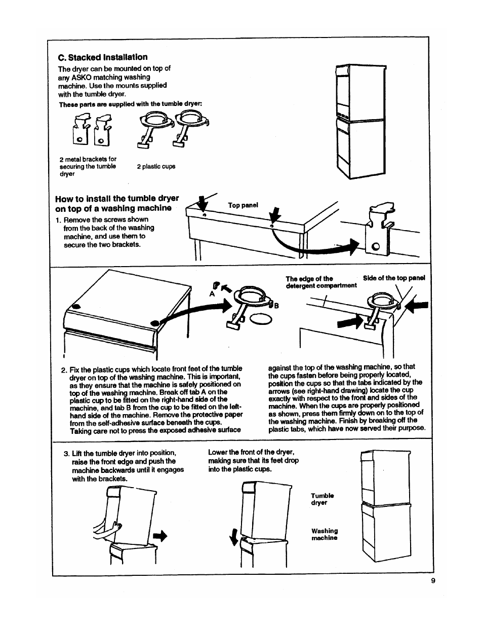 ASKO 7304 User Manual | Page 9 / 12