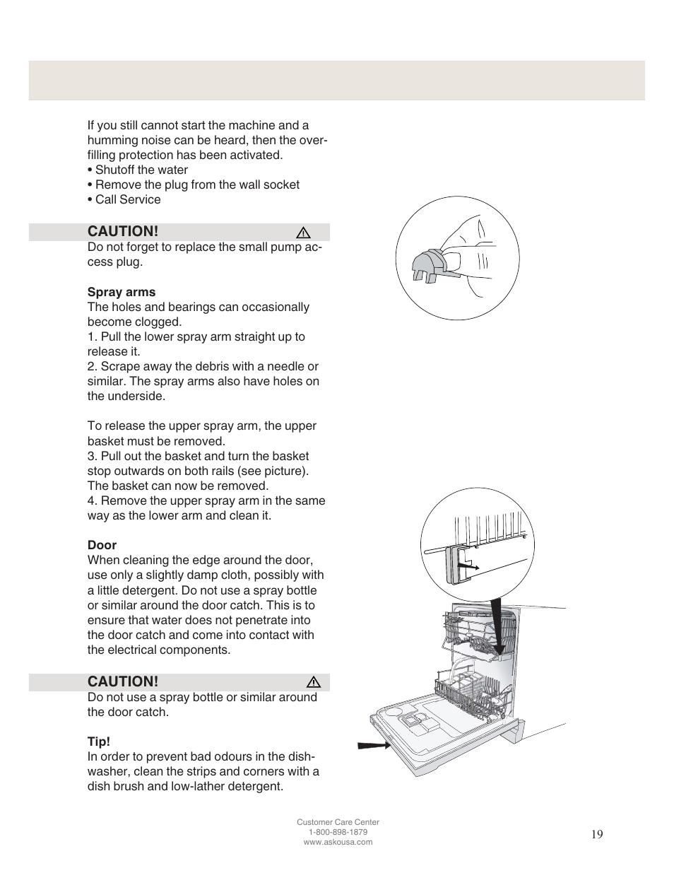 ASKO D5122 User Manual | Page 19 / 28