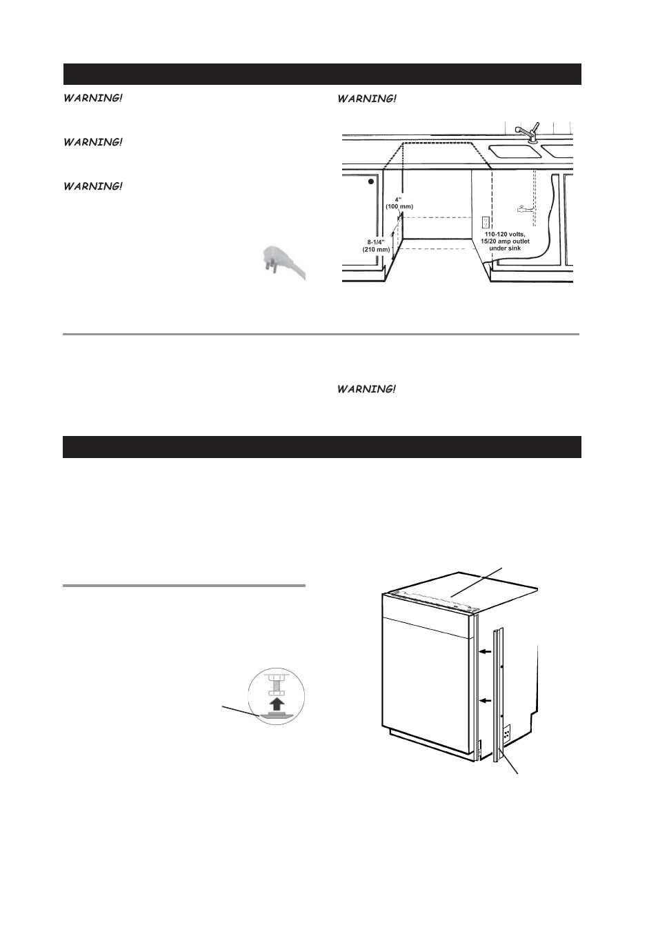 Electrical connections | ASKO D3 User Manual | Page 6 / 12