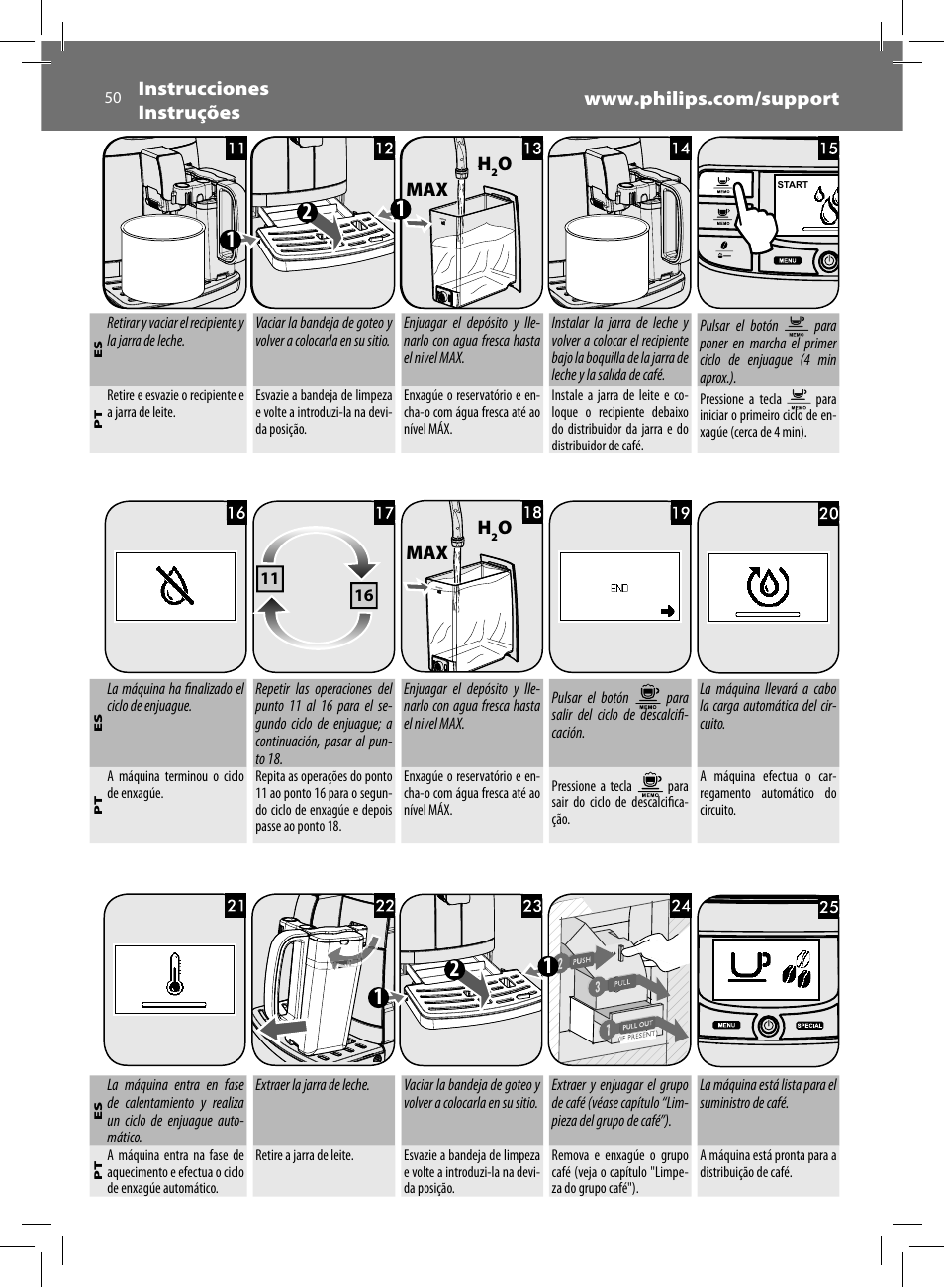 Philips Saeco Intelia Evo Kaffeevollautomat User Manual | Page 50 / 60