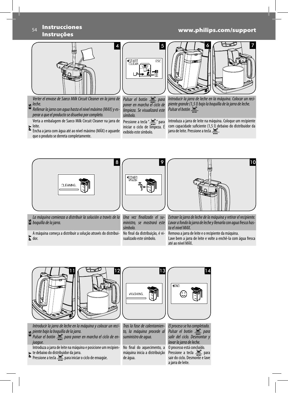 Philips Saeco Intelia Evo Kaffeevollautomat User Manual | Page 54 / 60