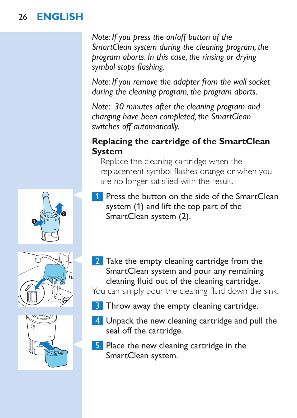 Philips SHAVER Series 9000 Nass- und Trockenrasierer User Manual | Page 26 / 170