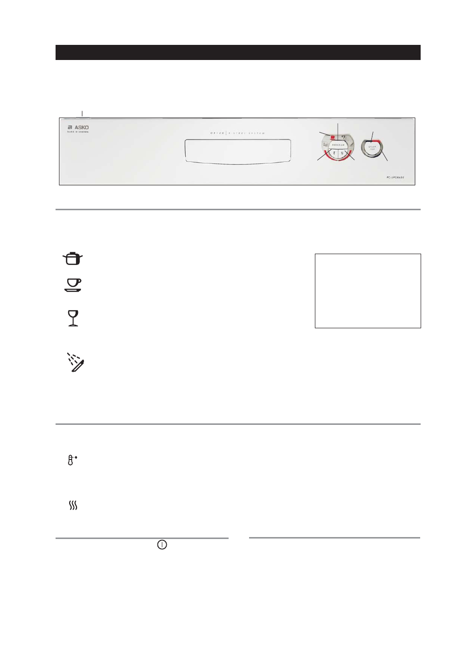 Opera | ASKO D3122 User Manual | Page 7 / 16