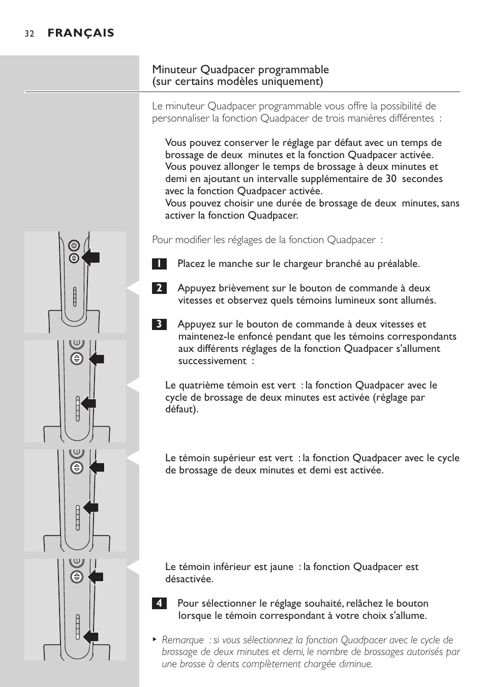 Philips Sonicare e-Series Standard-Bürstenkopf für Schallzahnbürste User Manual | Page 32 / 64