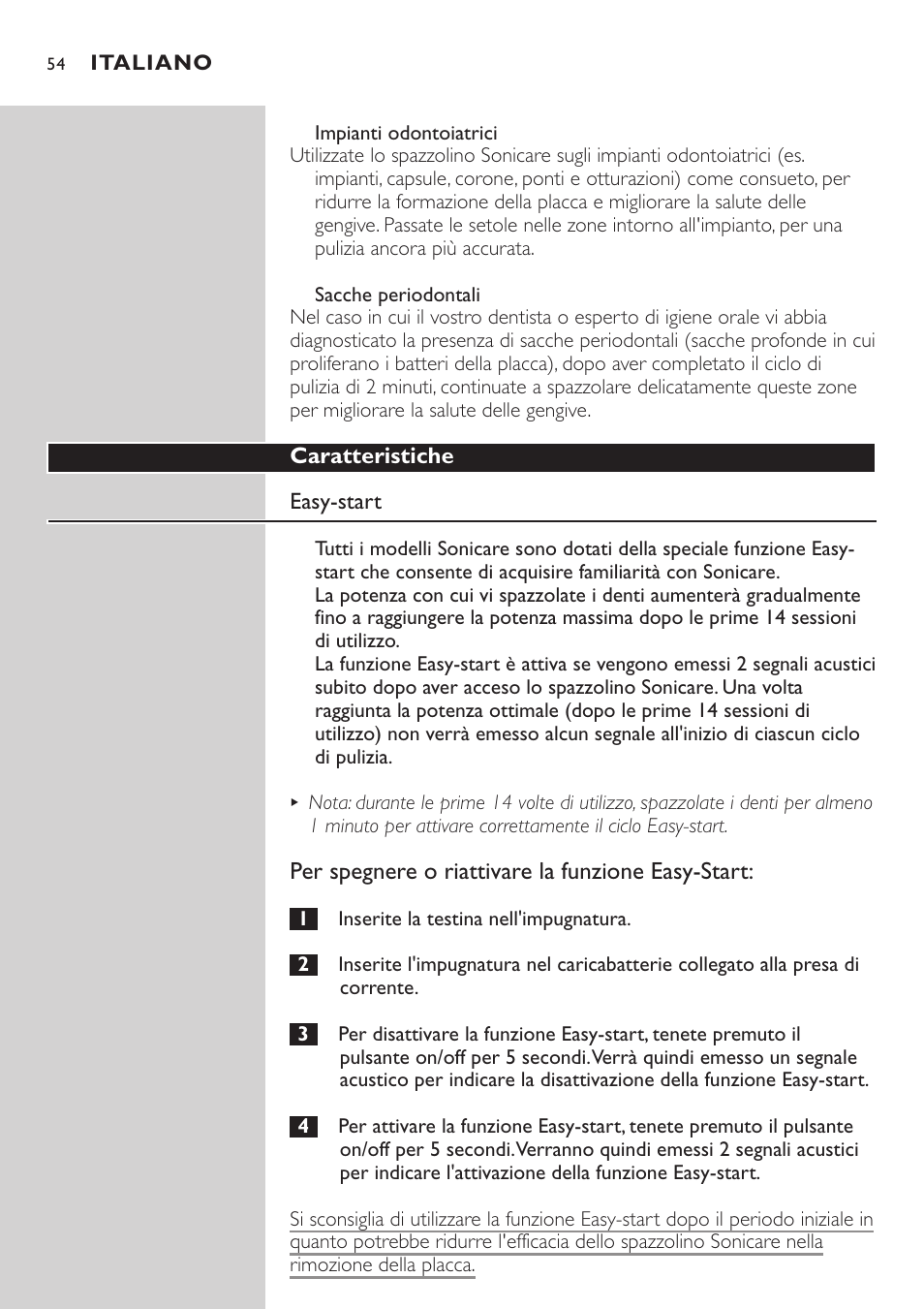 Philips Sonicare e-Series Standard-Bürstenkopf für Schallzahnbürste User Manual | Page 54 / 64