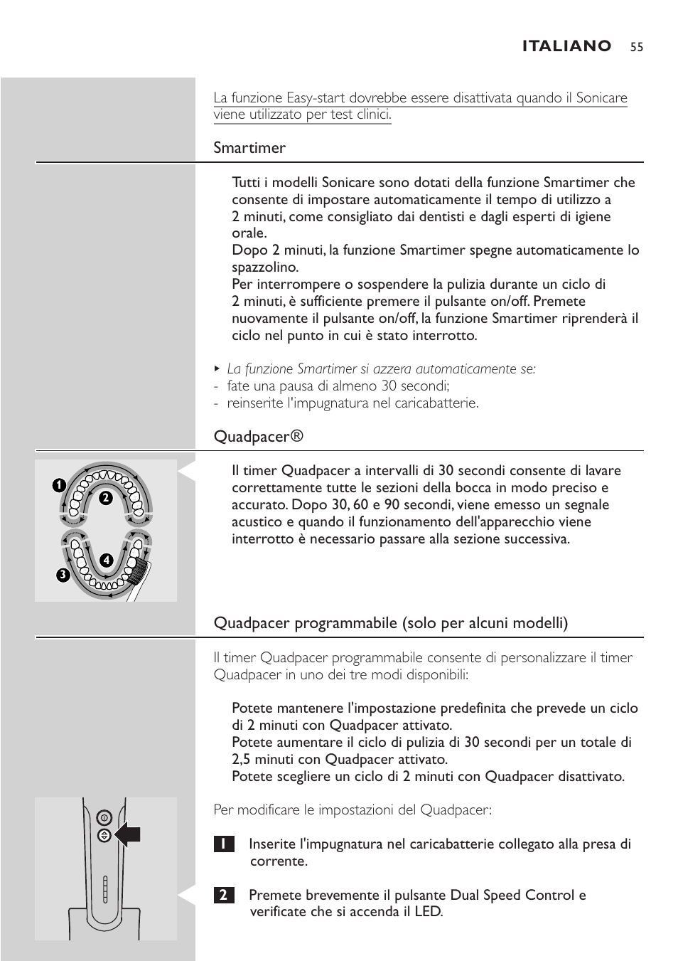 Philips Sonicare e-Series Standard-Bürstenkopf für Schallzahnbürste User Manual | Page 55 / 64