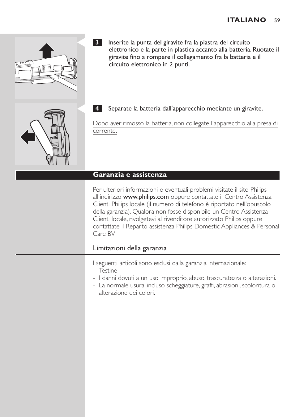 Philips Sonicare e-Series Standard-Bürstenkopf für Schallzahnbürste User Manual | Page 59 / 64