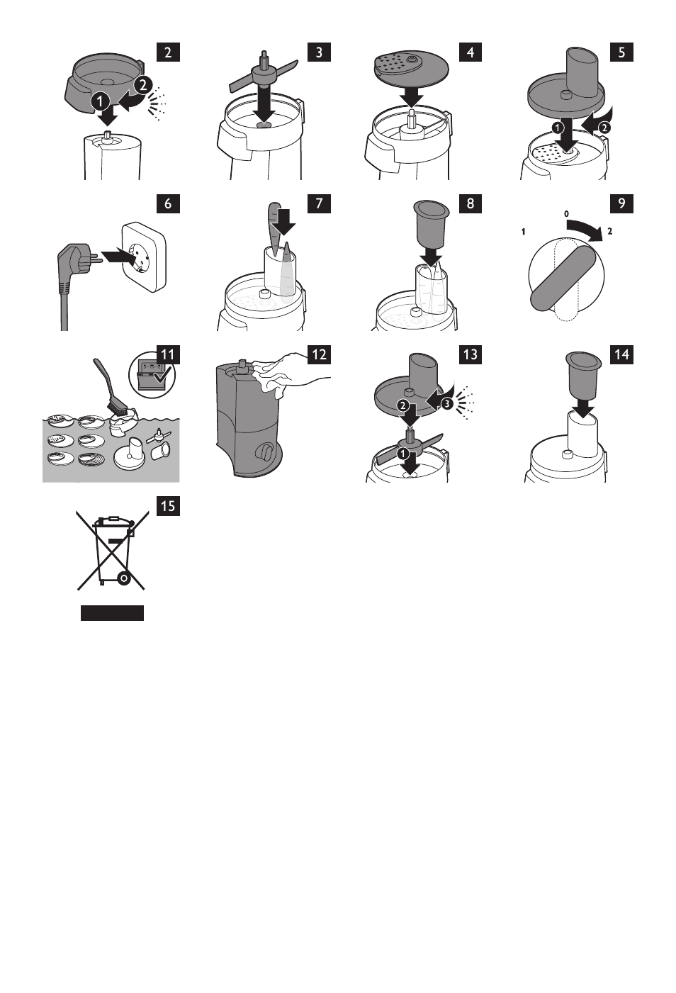 Philips Jamie Oliver Schneideturm User Manual | Page 50 / 52