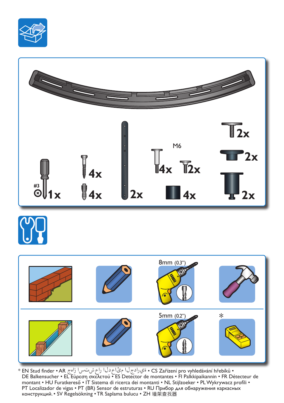 Philips Wandhalterung für LCD-Fernseher User Manual | Page 10 / 20