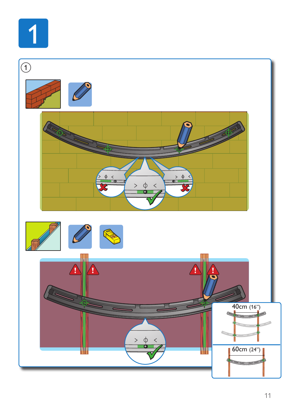 Philips Wandhalterung für LCD-Fernseher User Manual | Page 11 / 20