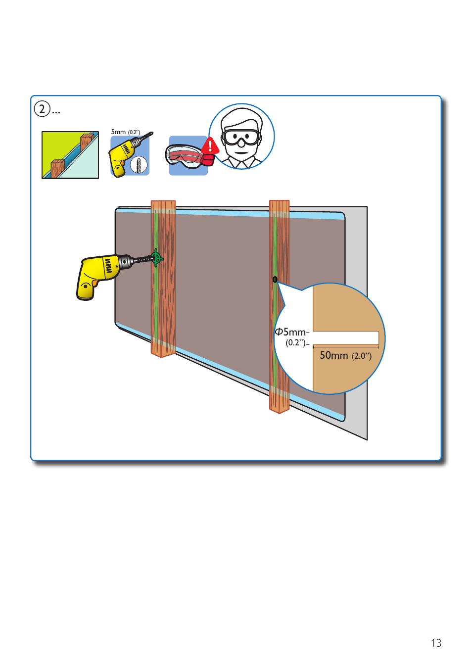 Philips Wandhalterung für LCD-Fernseher User Manual | Page 13 / 20