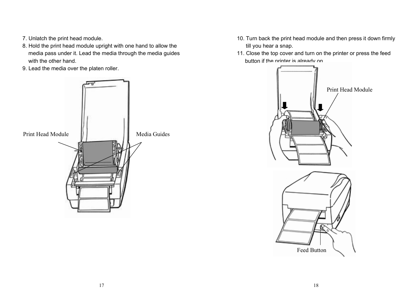 Argox OS-214ZIP User Manual | Page 12 / 39