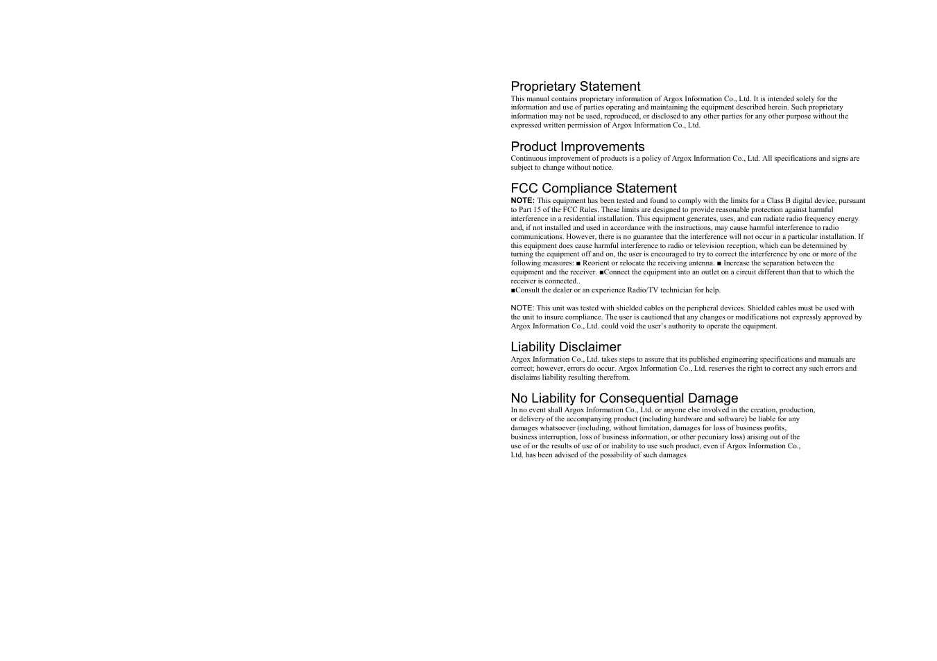 Argox OS-214ZIP User Manual | Page 2 / 39