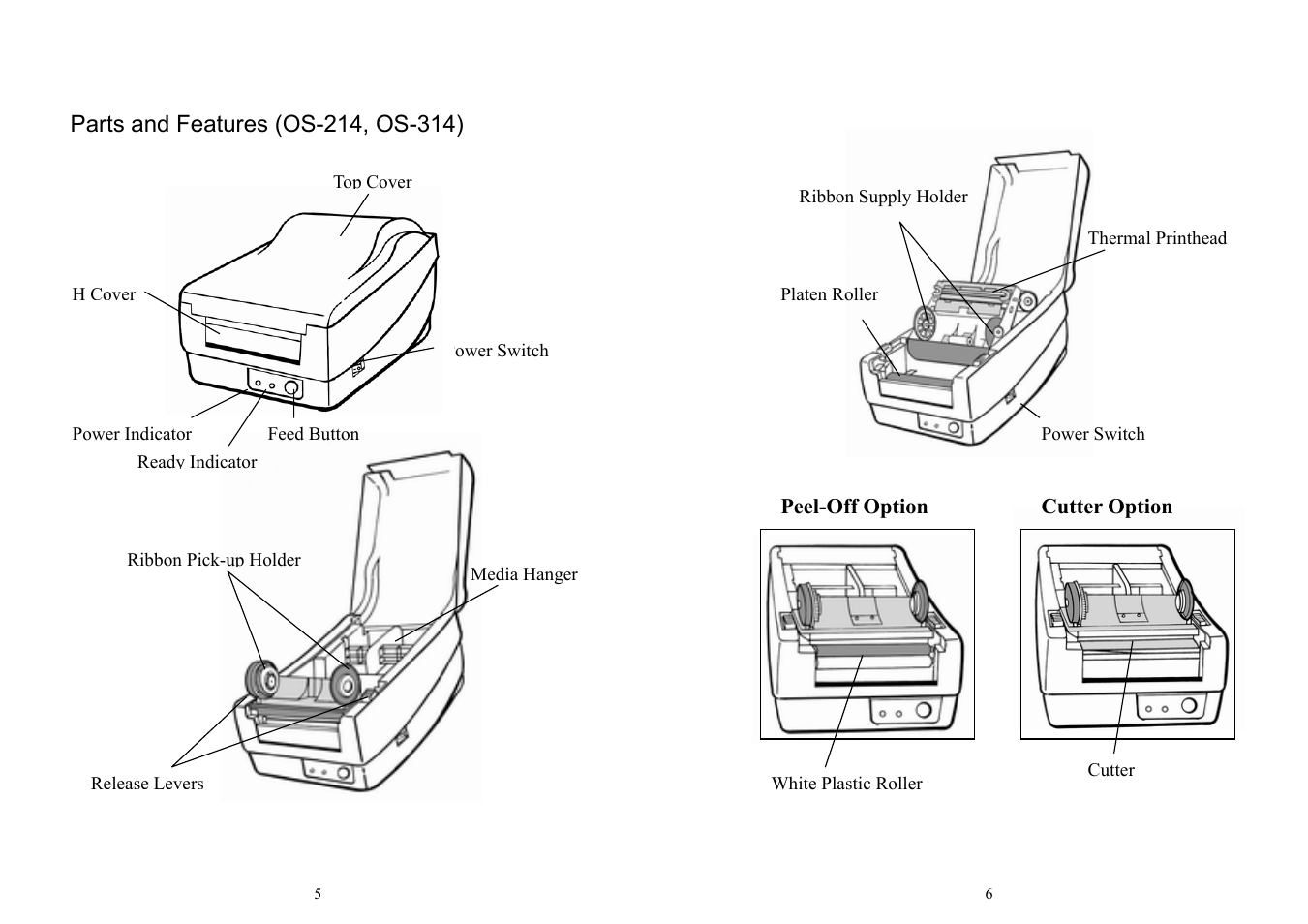 Argox OS-214ZIP User Manual | Page 6 / 39