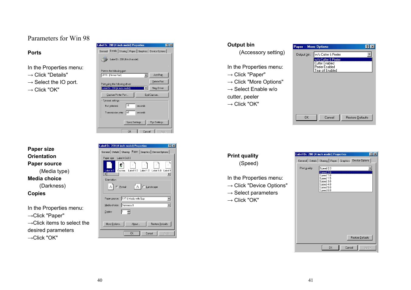 Argox OS-214 plus User Manual | Page 23 / 41