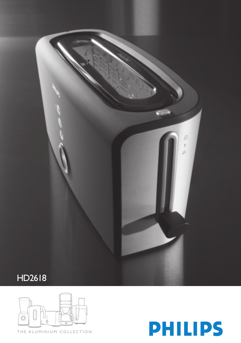 Philips Aluminium Collection Toaster User Manual | 80 pages