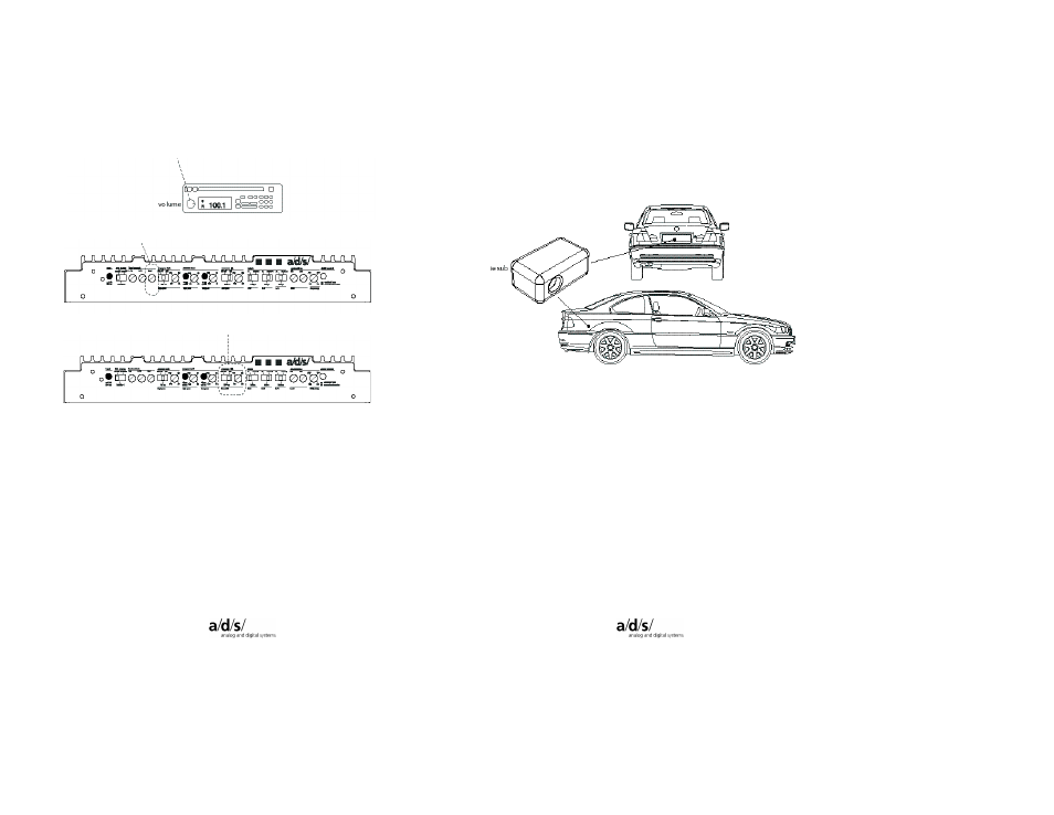 Audio adjustments, Unpacking, Placement | Mounting locations, Warnings and tips | a/d/s/ IE6.1 / IE6.2 User Manual | Page 3 / 4