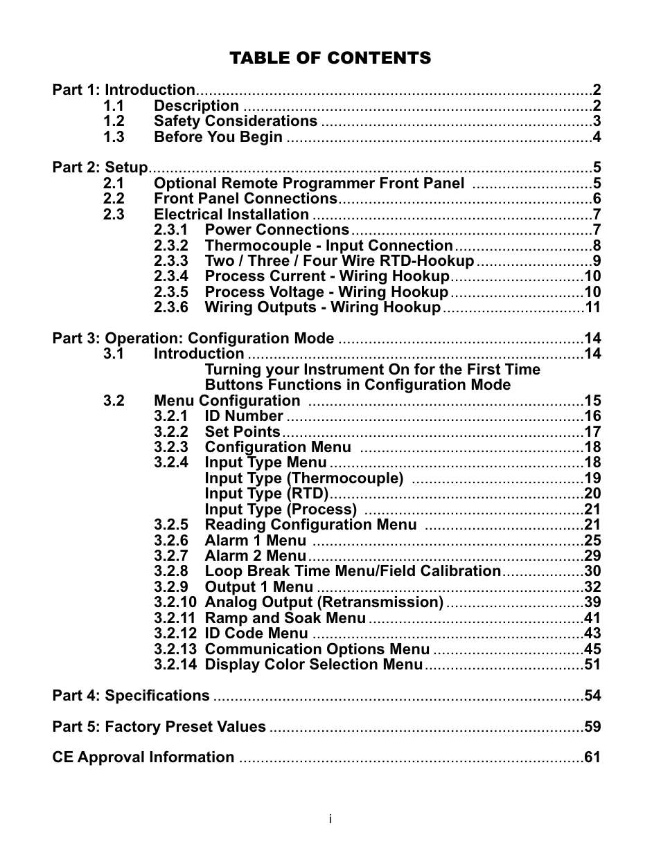 NEWPORT iDRA Controller User Manual | Page 3 / 69