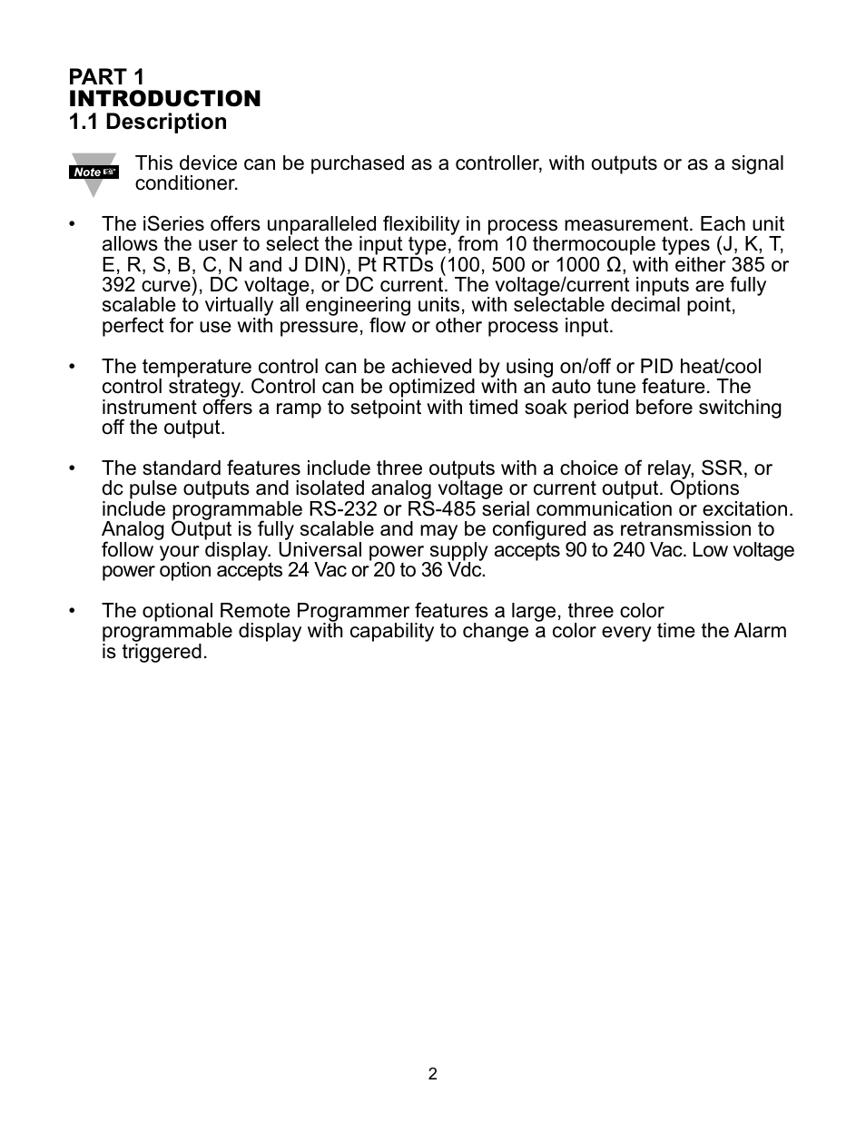 NEWPORT iDRA Controller User Manual | Page 6 / 69
