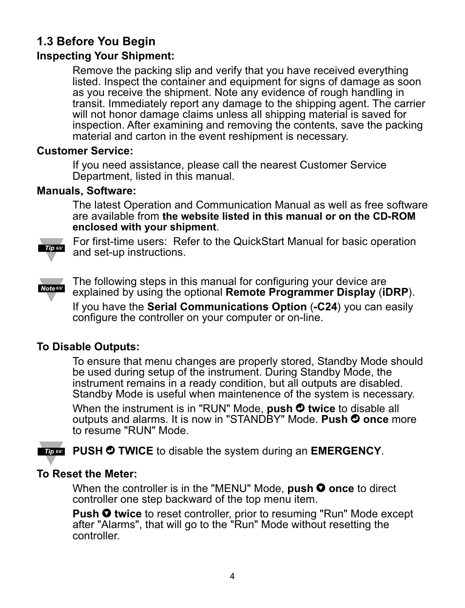 NEWPORT iDRA Controller User Manual | Page 8 / 69