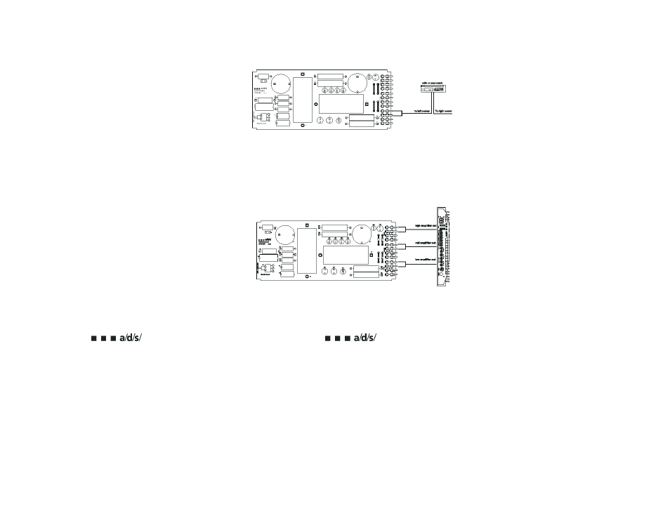 Peaker mounting, Diagram 1 diagram 2 | a/d/s/ 641is User Manual | Page 8 / 10