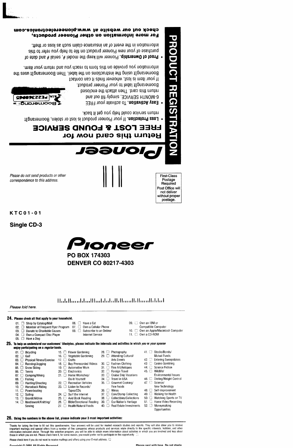 Pioneer DEH-P5500MP User Manual | Page 60 / 65
