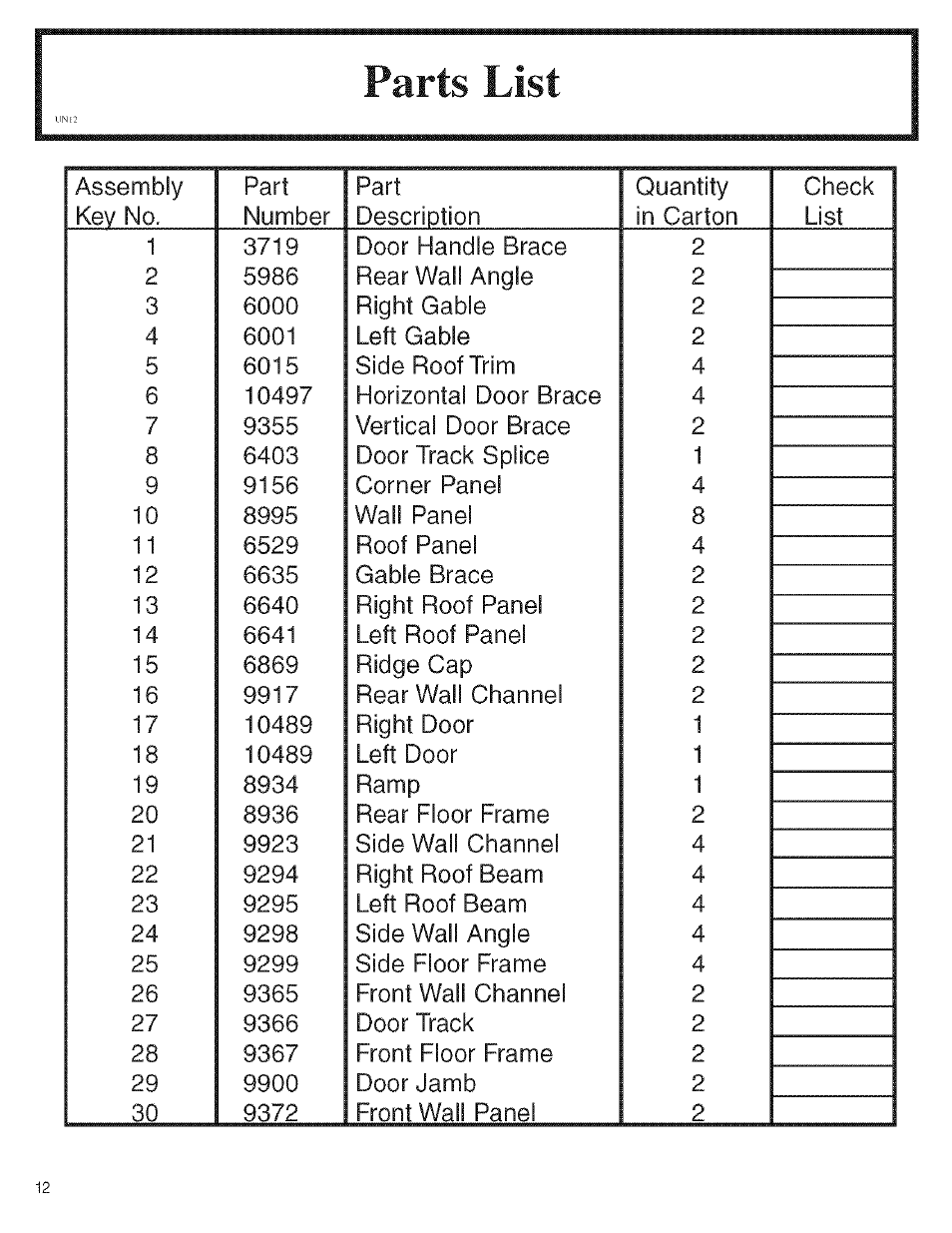 Arrow Storage Products KM1010 User Manual | Page 12 / 32