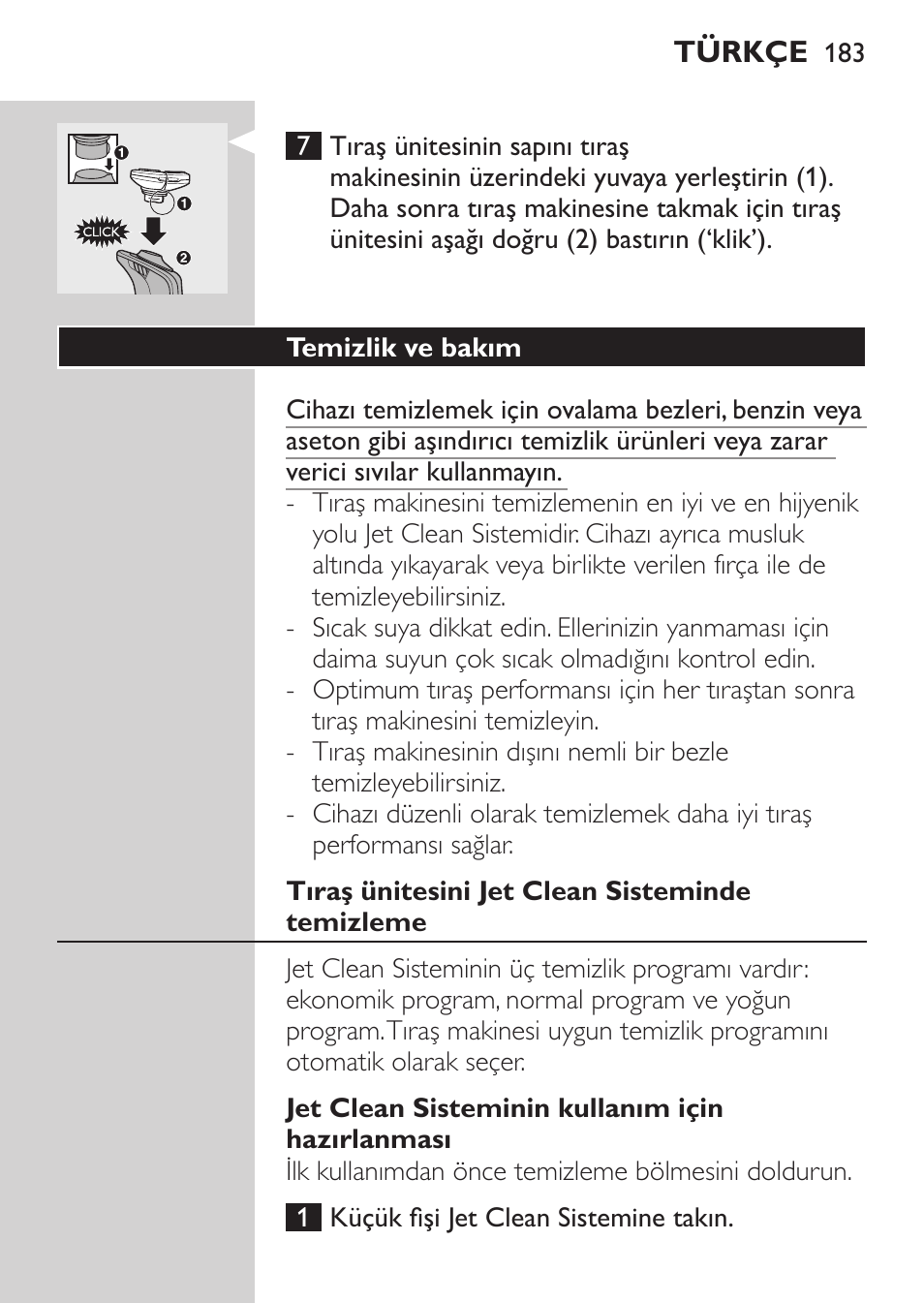Düzeltme | Philips Elektrorasierer User Manual | Page 181 / 192
