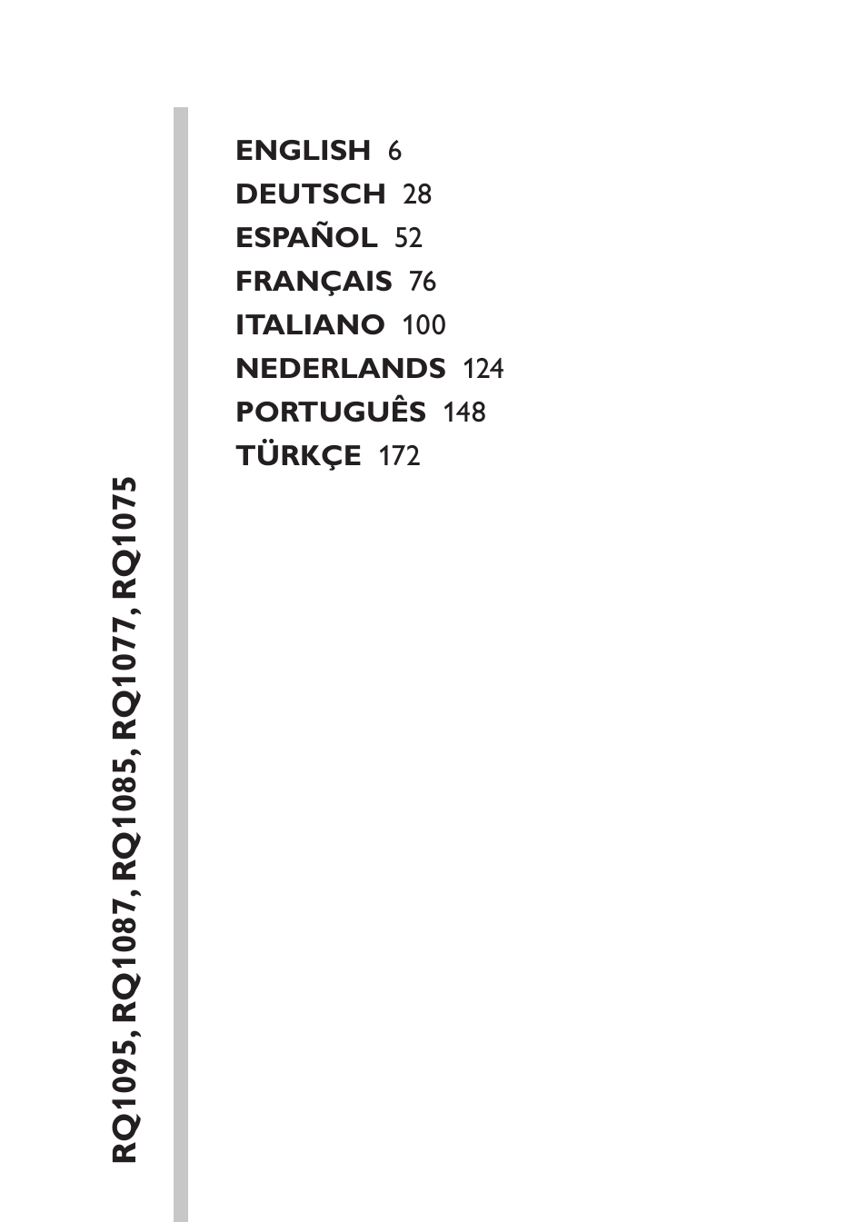 Philips Elektrorasierer User Manual | Page 3 / 192