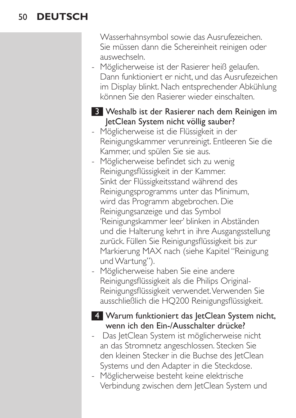 Garantie und kundendienst | Philips Elektrorasierer User Manual | Page 48 / 192