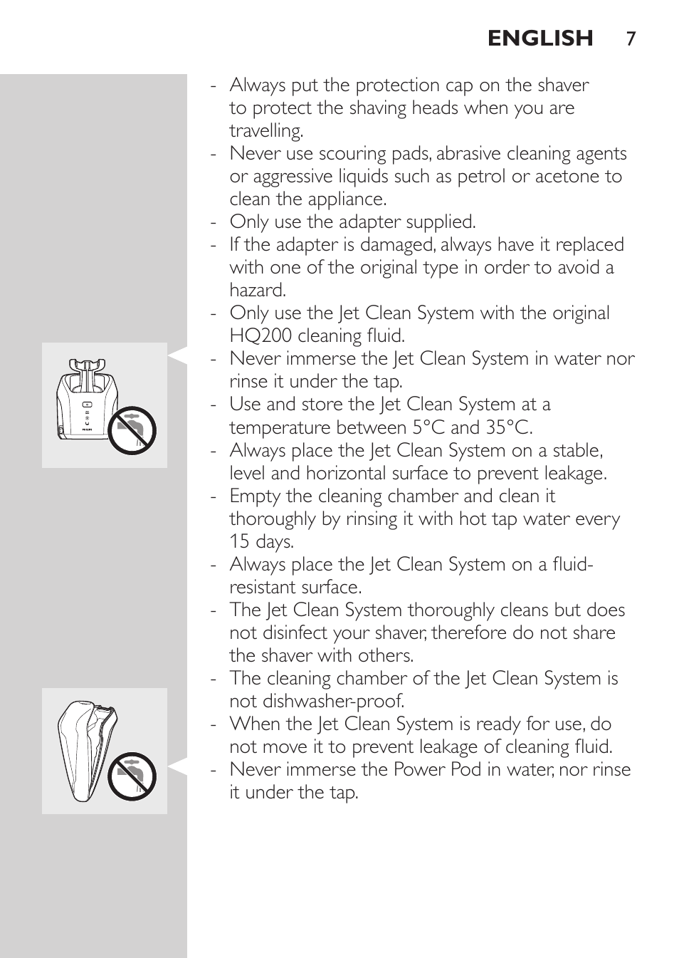 Compliance with standards | Philips Elektrorasierer User Manual | Page 5 / 192