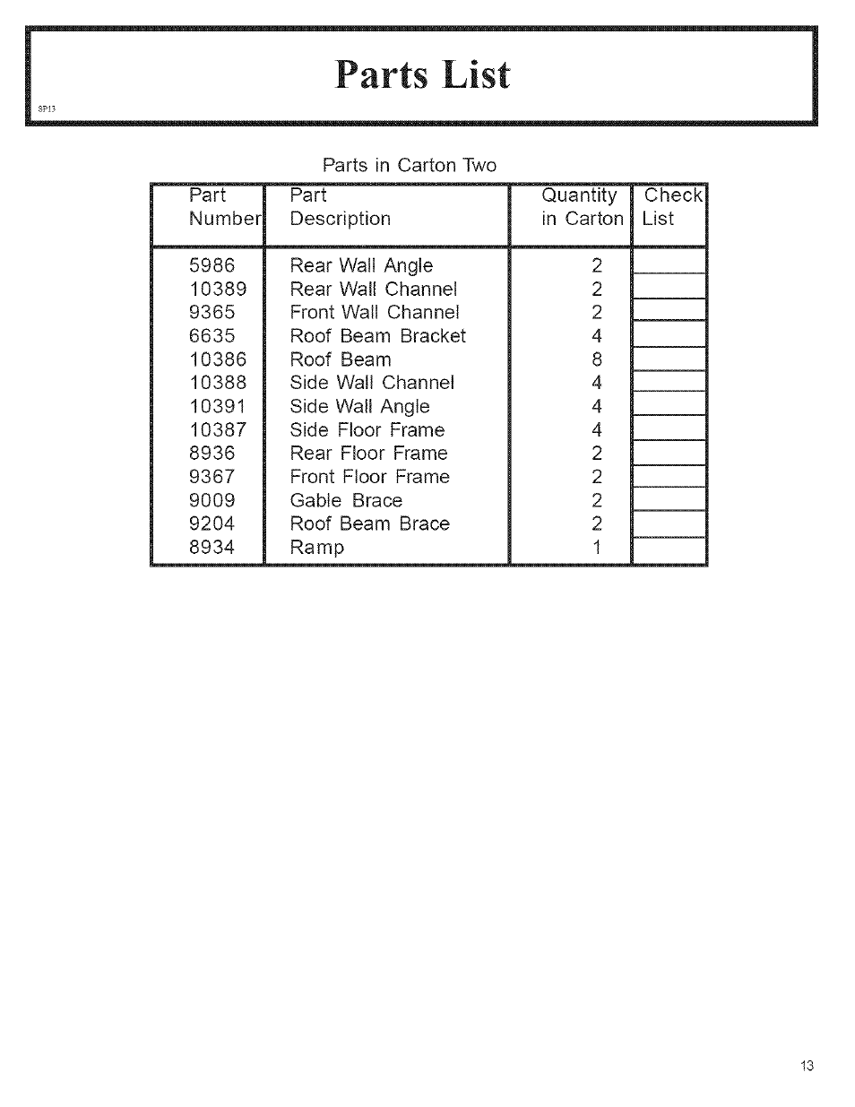 Arrow Storage Products CM1014 User Manual | Page 13 / 34
