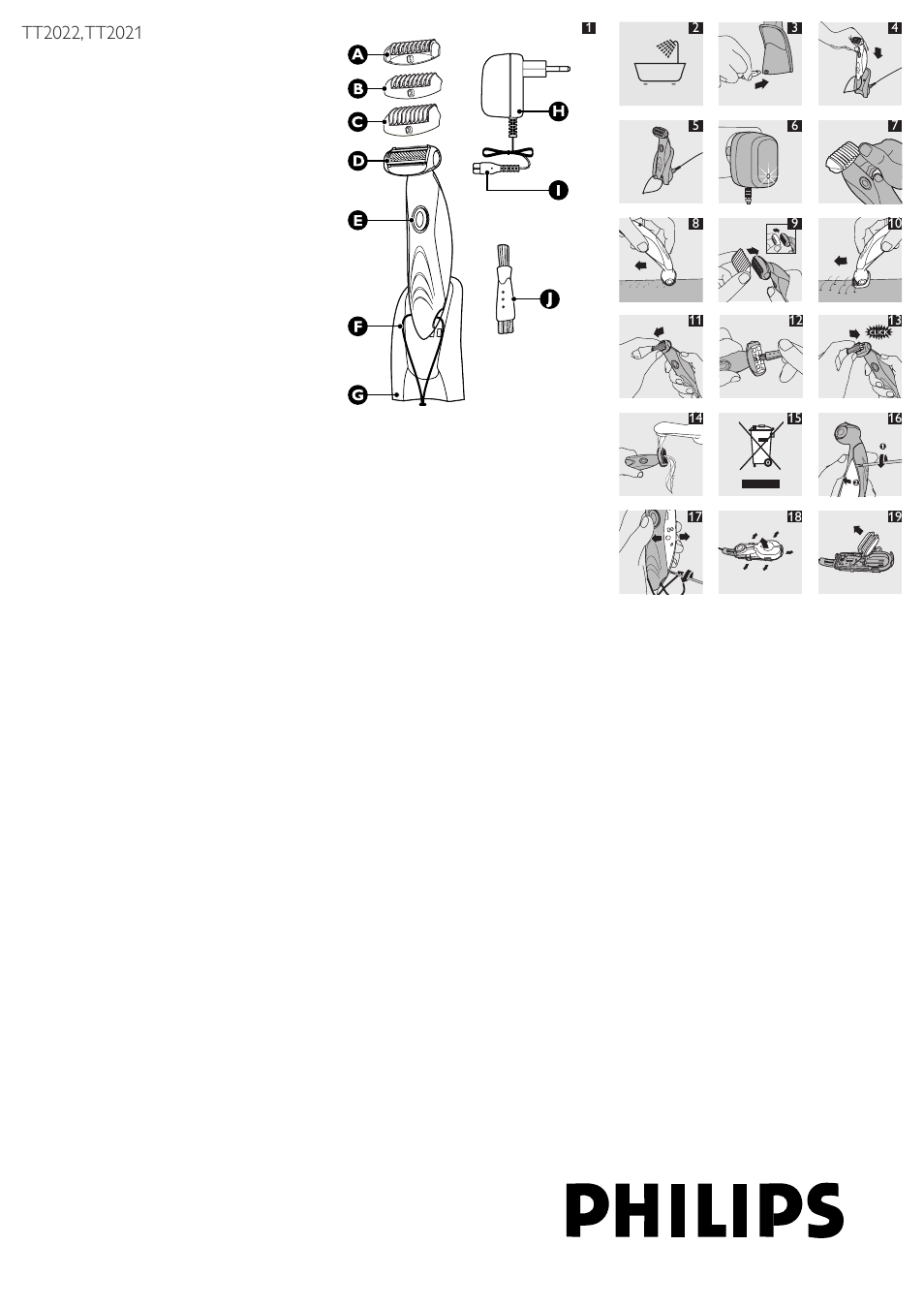 Philips Ersatzscherfolie User Manual | 8 pages