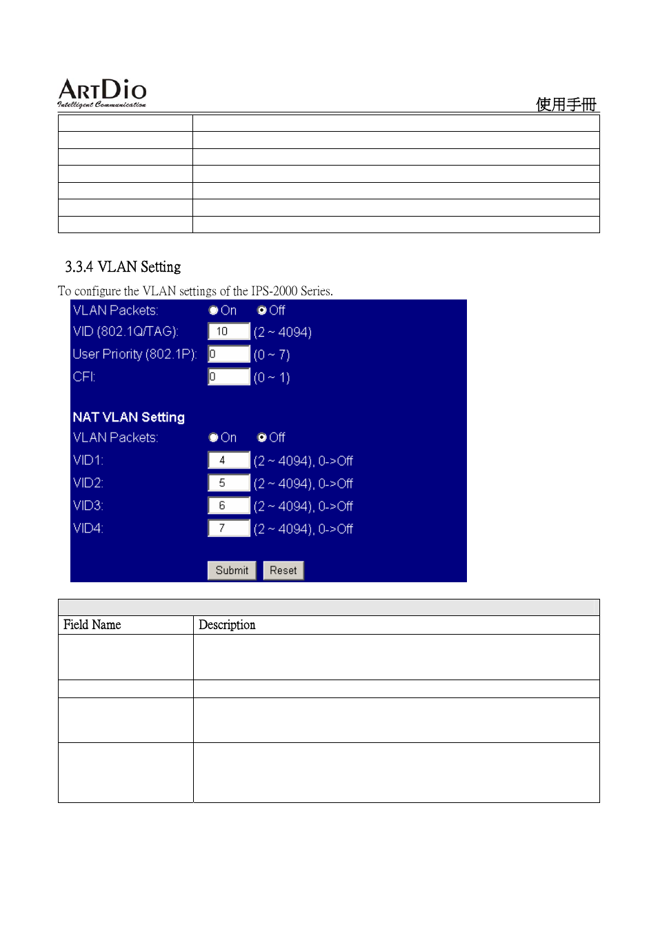 ArtDio SIP VOIP GATEWAY IPS-2000 User Manual | Page 27 / 88