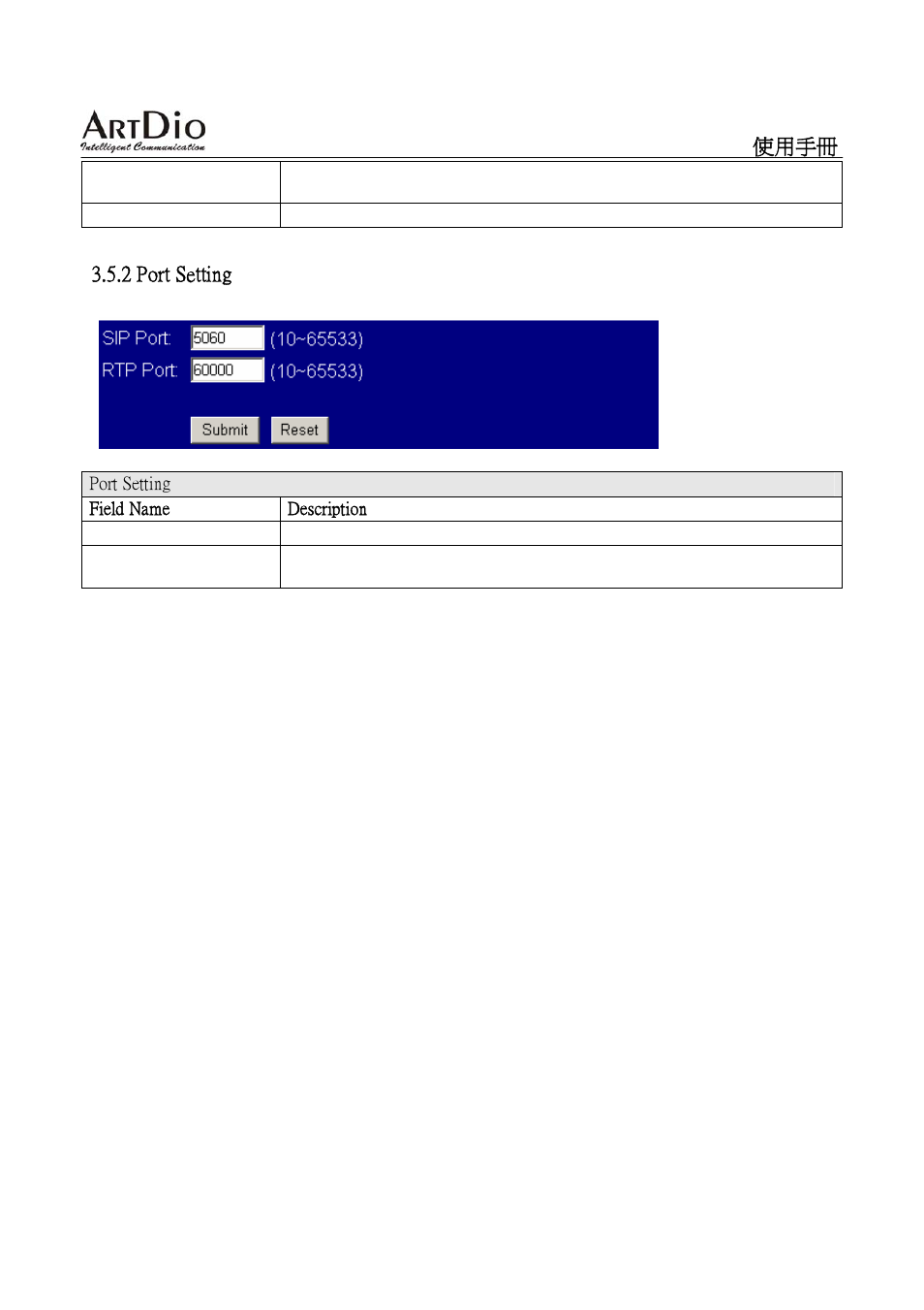 ArtDio SIP VOIP GATEWAY IPS-2000 User Manual | Page 31 / 88