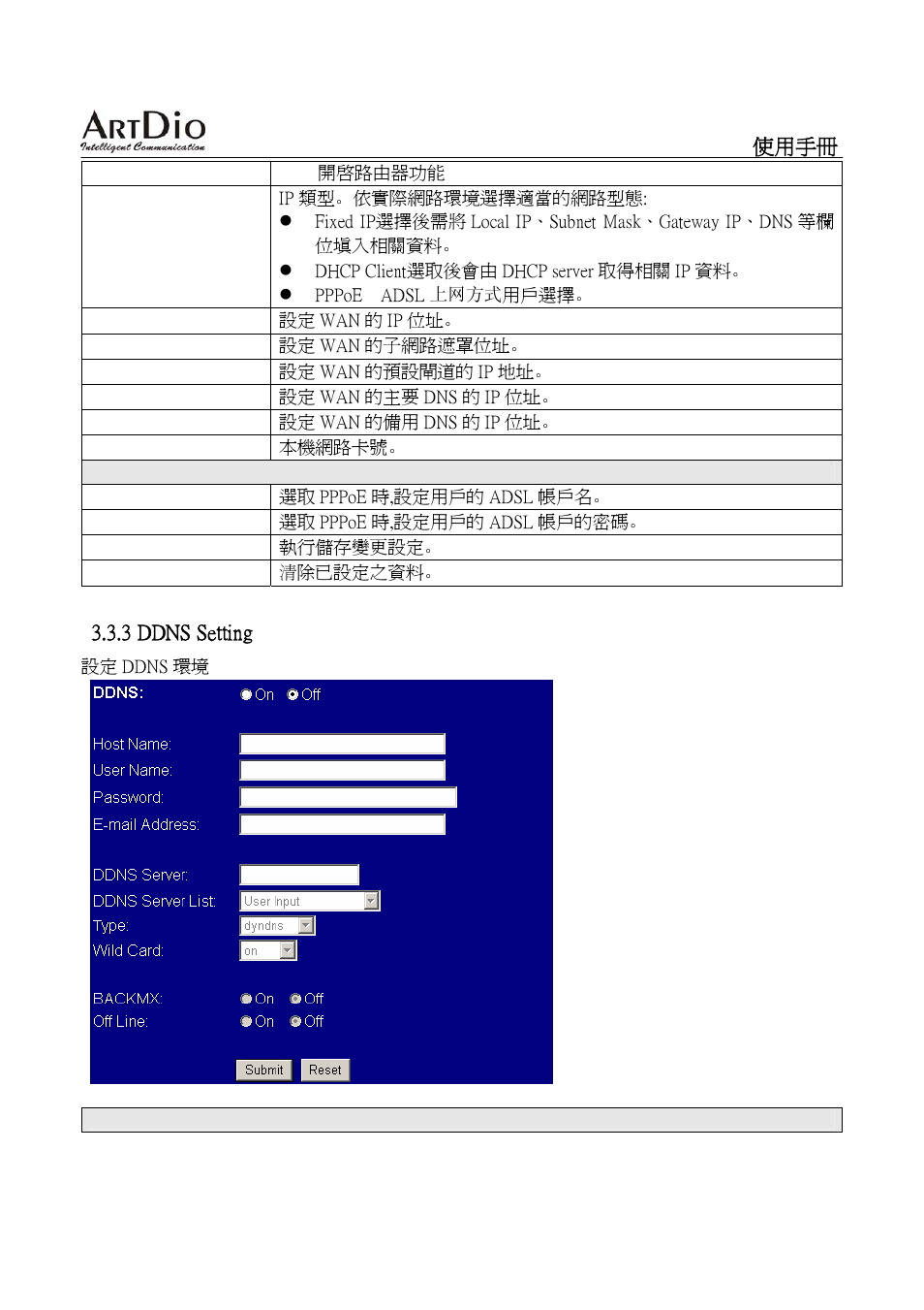 ArtDio SIP VOIP GATEWAY IPS-2000 User Manual | Page 67 / 88