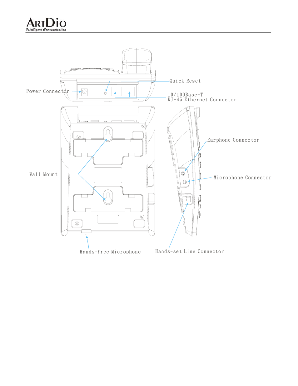 2 rear and back panel | ArtDio IPF-2000L User Manual | Page 8 / 36
