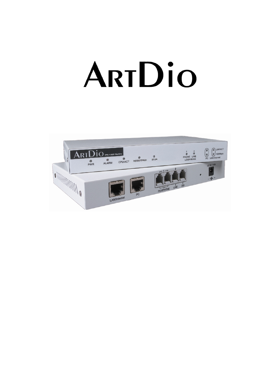 ArtDio IPS 1000 User Manual | 59 pages
