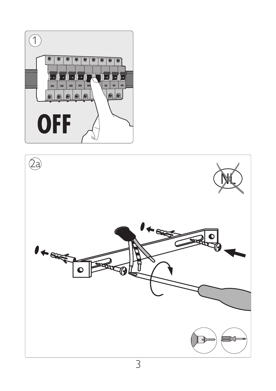 Philips myLiving Wandleuchte User Manual | Page 3 / 8