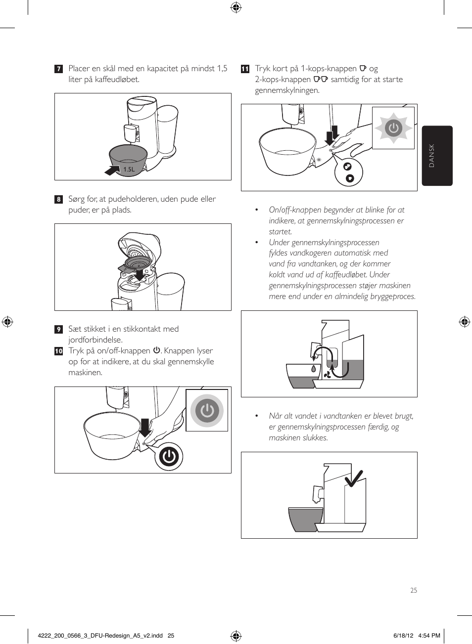Philips SENSEO® Twist & Milk Kaffeepadmaschine User Manual | Page 25 / 123