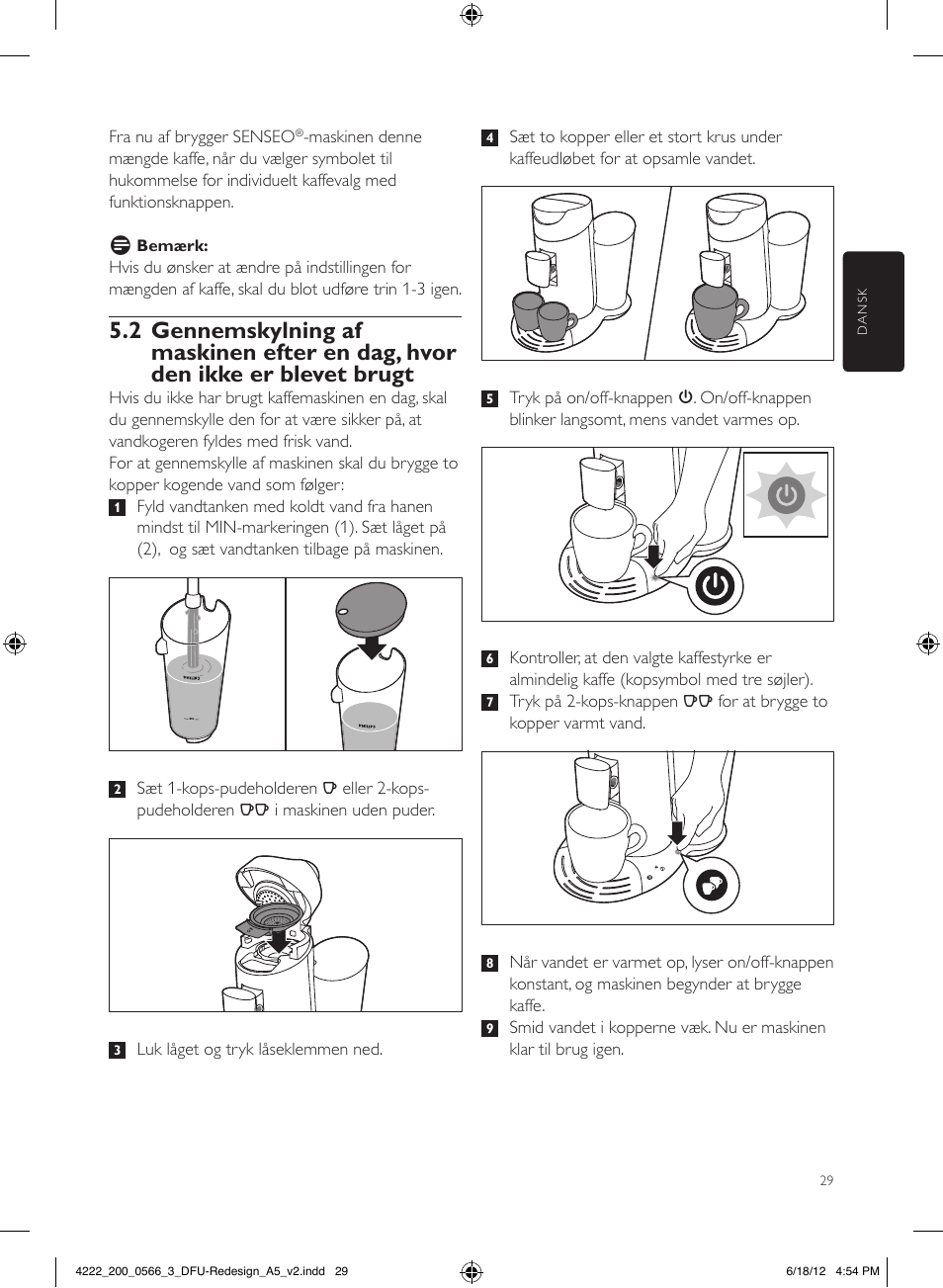 Philips SENSEO® Twist & Milk Kaffeepadmaschine User Manual | Page 29 / 123