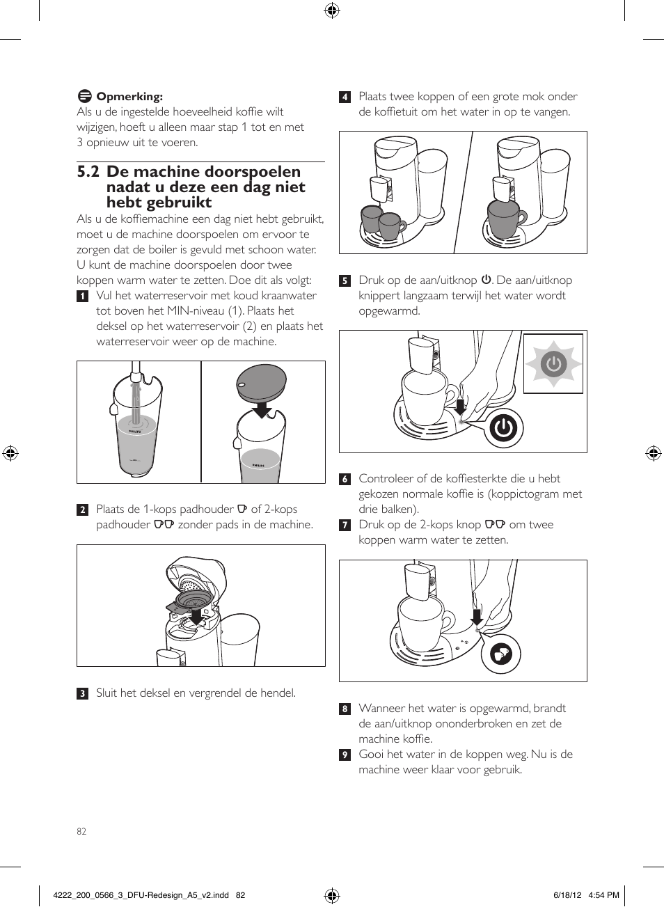 Philips SENSEO® Twist & Milk Kaffeepadmaschine User Manual | Page 82 / 123