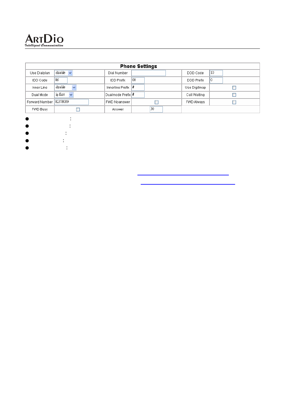 3 how to add a prefix in front of the number, 4 update information | ArtDio IPS-2101h User Manual | Page 25 / 26