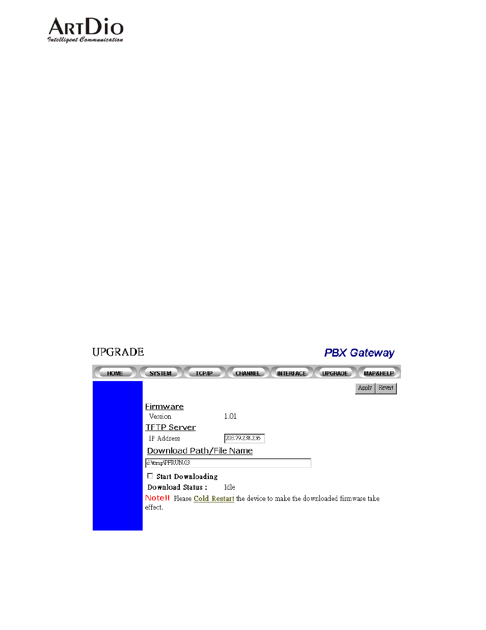 6 software upgrade | ArtDio IPE 1000 User Manual | Page 77 / 91