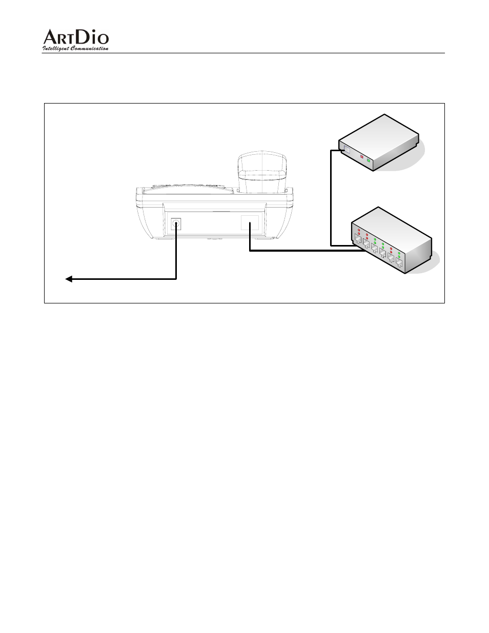 2 connection without a router, Connection without a router | ArtDio IPF-2000 User Manual | Page 10 / 36