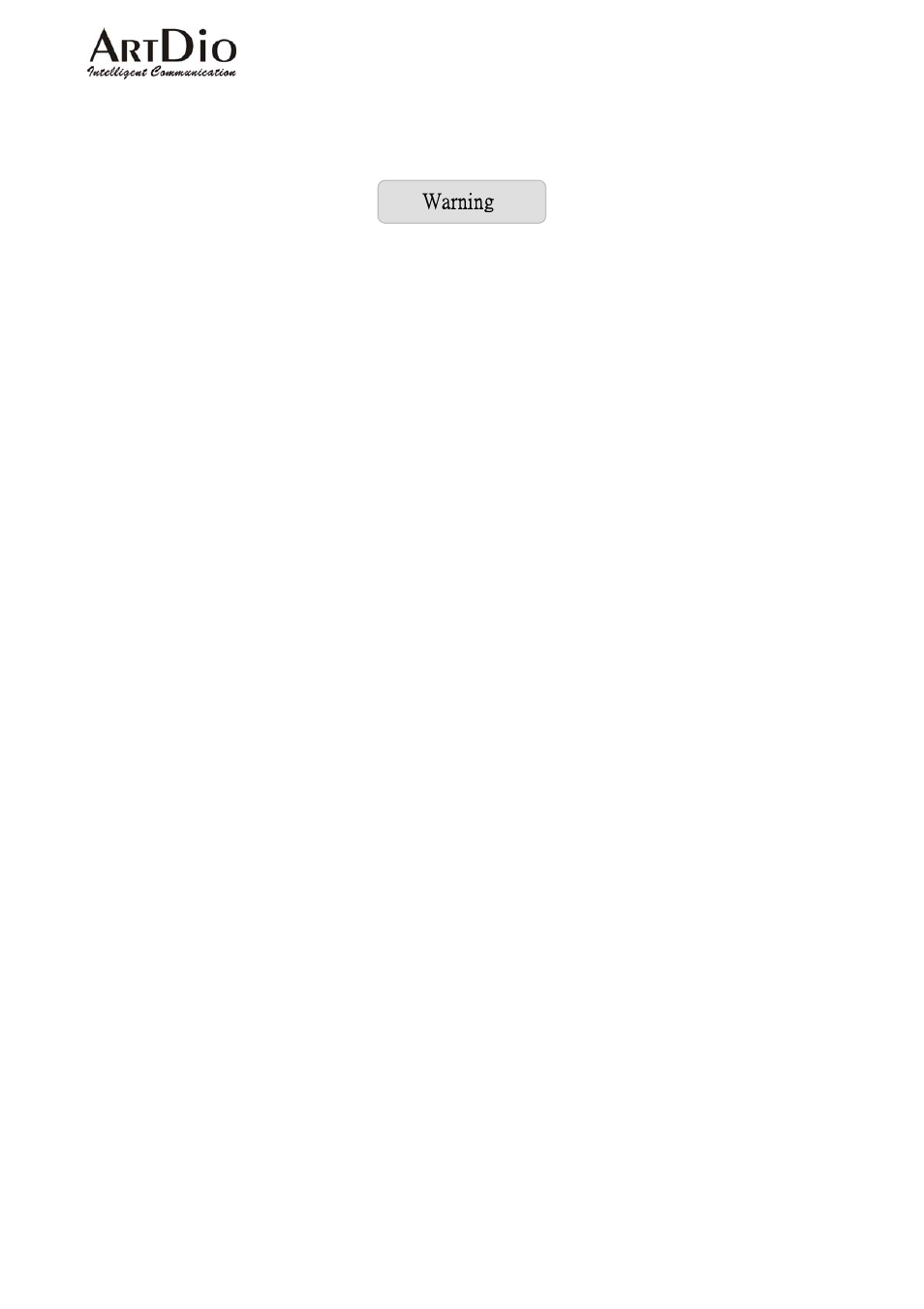 Safety instructions | ArtDio IPC 1000 Series User Manual | Page 2 / 67
