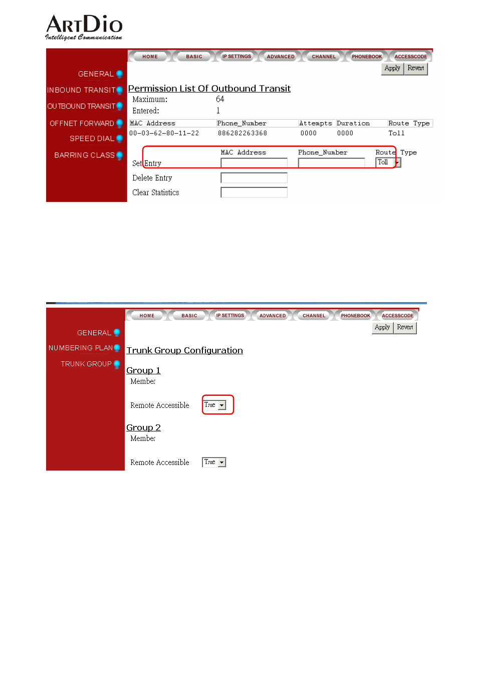 ArtDio IPC 1000 Series User Manual | Page 29 / 67
