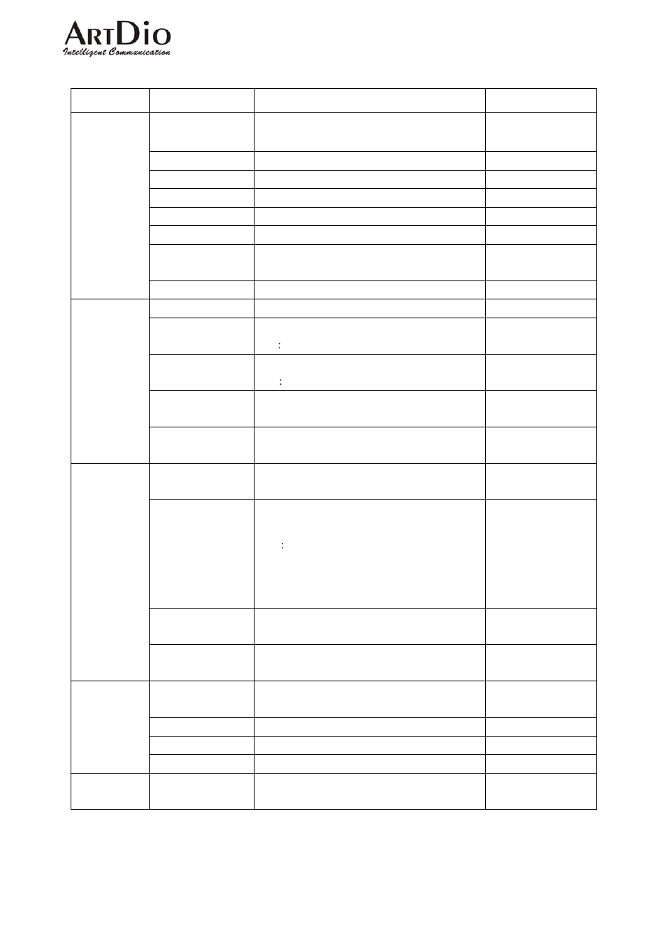1.1 general | ArtDio IPC 1000 Series User Manual | Page 38 / 67