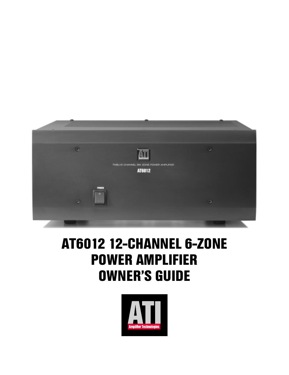 Amplifier Tech AT6012 User Manual | 16 pages